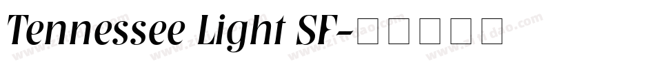 Tennessee Light SF字体转换